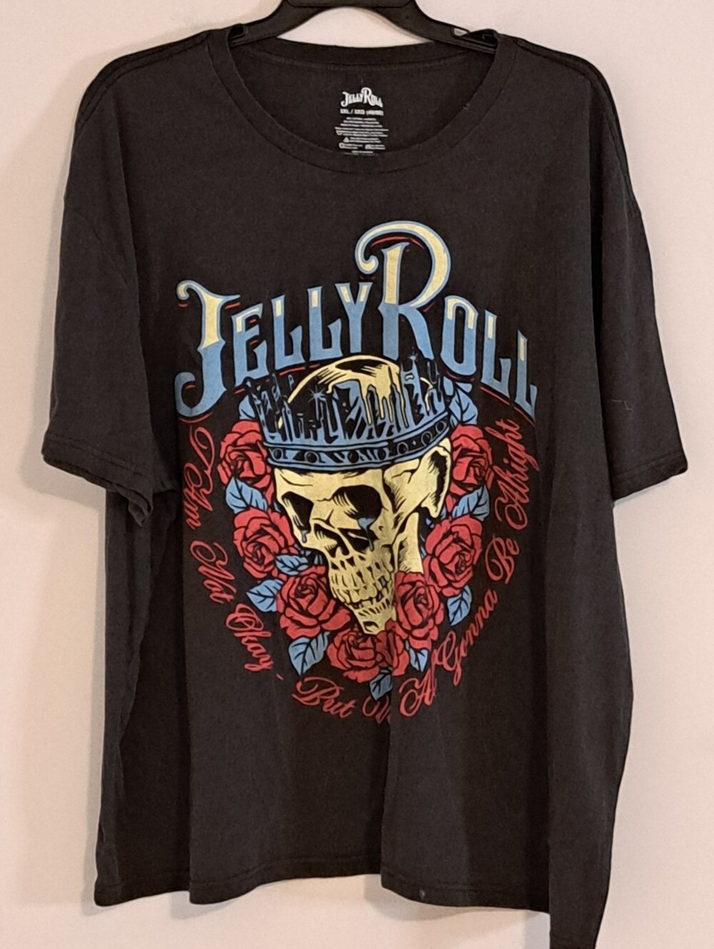 NWT Black Graphic Tee - Men's Casual Shirt Men's Size 3XL - Picture 4 of 7